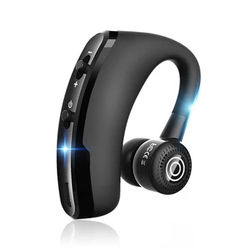 Fone de ouvido V9 compatíveis com Bluetooth, Fone de ouvido Mãos livres, Auricular sem Fios e Controlo de Ruído Com Microfone Estéreo de Alta Qualidade de Áudio