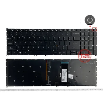 Novo Laptop de US Teclado Retroiluminado para Acer Spin 5 SP515-51 SP515-51N SP515-51GN Nitro NP515-51 N17W1 iluminação de fundo do Teclado