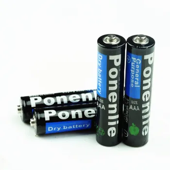 20PCS de Alta qualidade de 1,5 v pilhas AAA de carbono segurança da bateria forte à prova de explosão, de 1,5 volts bateria AAA UM4 Batery livre de mercúrio