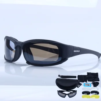 X7 Militar à prova de Bala Exército Óculos de sol Polarizados Tiro de Airsoft Tático Óculos óculos de proteção óculos