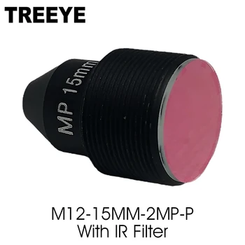 M12 2MP 15mm Lente Pinhole com 650nm Filtro IR 2.0 Megapixel 1/2.7