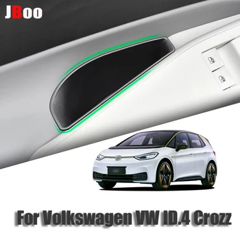 A Volkswagen VW ID.4 ID4 4 de IDENTIFICAÇÃO CROZZ Porta, Punho da Caixa de Armazenamento de Acessórios Porta do Carro Titular Bandeja Organizador de Acessórios de decoração