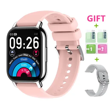 Nova Chamada Bluetooth Smart Assistir a Mulher de Suspensão do Monitor de Ritmo Cardíaco Impermeável Esportes Relógio de Fitness Pulseira de 2022 Smartwatch para Homens