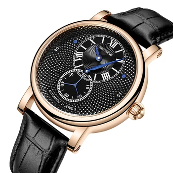 Negócios de luxo Homens Relógios Automáticos Masculino relógio de Pulso Mecânico Impermeável Especial de Relógios Senhores Relógios da Marca Suíça