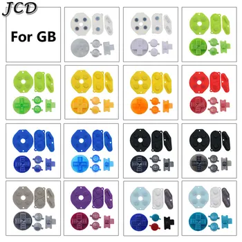 JCD de Borracha Condutora D-pad Botões para o GameBoy Clássico para a GB DMG UM B botões DiIY o Botão de Reposição