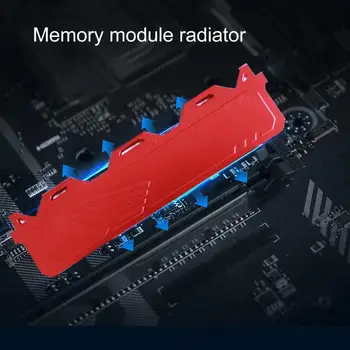 Metal Dissipação de Calor do Cooler Dissipador de calor do Radiador para DDR3/DDR4 área de Trabalho do Computador Memória RAM