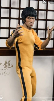 1/6º Os Chineses de Kung Fu de Bruce Lee Clássico Mão de Modelos 9PCS/CONJUNTO de Acessórios Para os Fãs de DIY Recolher