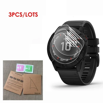 3Pack Para o Garmin Fenix 6 6 6 5 5 ANOS de 5X, Além de 5X MAIS Completa Cobertura TPU Macio Protetor de Tela Cheia Tela do GPS Smartwatch Filme
