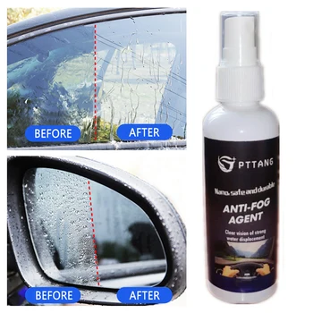30ml de Vidro Automóvel Nano Revestimento Hidrofóbico Spray Automotivo Defogging Agente de Revestimento Anti-embaciamento Agente de Óculos, Capacete Defogging Tslm2