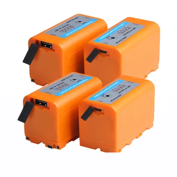 DuraPro 7800mAh NP-F960 NP-F970 Bateria com Porta USB de Carregamento e LED Indicadores de Poder para SONY NP F960 F980 F550 F570 F770 F750