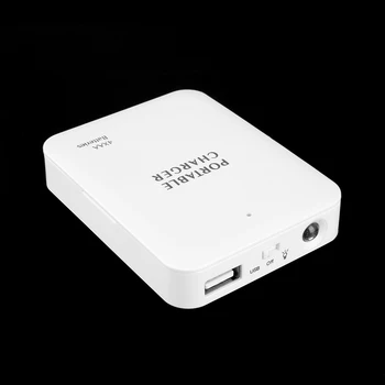 Portátil powerbank caixa de DIY 4xAA Bateria Caso de Viagens Carregador de Emergência do Banco do Poder de Caso Para o Telemóvel Não incluído bateria