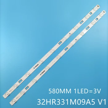 A Retroiluminação LED strip Para TMSON T32D15DH-01B D32TS7202 barra de luz 32HR331M09A5 V1 Led strip 9Led lâmpadas M3229BA-V35416-001608