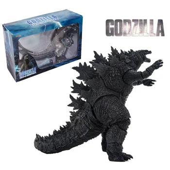 2021 Mecha Godzilla Figura Filme Godzilla vs kong Figura de Ação do Rei do Monstro SHM Dinossauro Estatueta Crianças Brinquedos de Presente de Natal