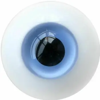 [wamami] 6mm 8mm 10mm 12mm 14mm 16mm 18mm 20mm 22mm 24mm Azul, Olhos de Vidro, Olho BJD Boneca Dollfie Renascer Fazendo Artesanato