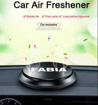 Perfume do carro carro Aromaterapia Carro Ambientador Sabor Forma Perfume Para Skoda Fabia 2015 2016 2017 2018 2019 2020 Acessórios do Carro