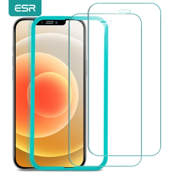 ESR para o iPhone 12 Pro Max SE de 2020 8/7/6/6s Plus Vidro Temperado Anti Luz Azul para a de Protetor de Tela para o iPhone 12 11 Pro Max X XR XS