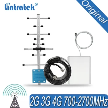 700-2700mhz Conjunto Antena para Sinal Repetidor GSM, WCDMA DCS UMTS Amplificador 4G LTE 12dBi Exterior Antena Yagi