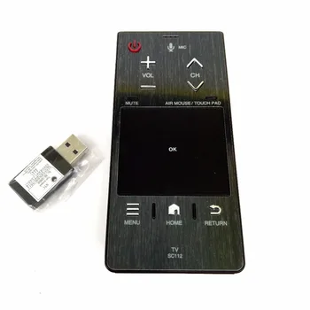 NOVO Original Sharp TV Controle de Voz Touch PAD de Controle Remoto SC 112 36004/SDPPI/2014 Com USB