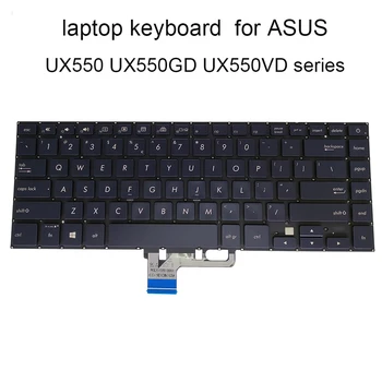 Substituição de teclados UX580 luz de fundo do teclado para ASUS ZENBOOK PRO UX580G UX 580 GD GE VE VD UI azul KB 0KNB0 4628UI00 venda quente