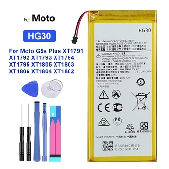 HG40 HG30 JT40 bateria Para Motorola Moto G5 G6 G5S Mais XT1791 XT1792 XT1793 XT1794 XT1795 XT1805 XT1684 XT1685 XT1926-6 NOVO