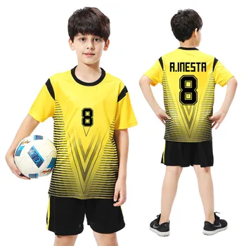 Juventude Crianças De Futebol Define Survement Criança Menino De Camisas De Futebol Camisas De Uniformes De Esportes Do Kit De Roupa De Treino Personalizado Impressão De Gravação