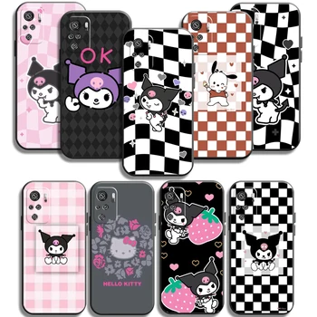 Hello Kitty Kuromi Casos de Telefone Para Xiaomi Redmi 9 9AT 9T 9A 9C Redmi Nota 9 9 9 Pro 5G Carcasa TPU Macio da Tampa Traseira Coque
