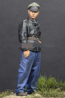 1/35 Resina Modelo Figura Kits de WW2 soldado alemão Solto sem pintura