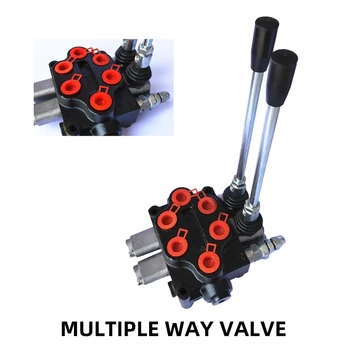 Multi-válvula de distribuidor da válvula de controle hidráulico multi-válvula válvula de reversão mecânico cilindro do motor distribuidor