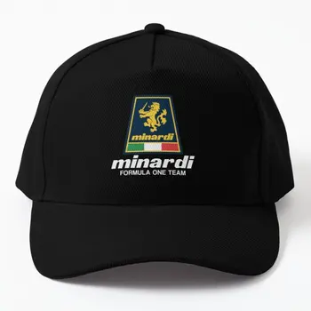 Minardi Racing Team Boné Chapéu Czapka Impresso Hip Hop De Peixe Ao Ar Livre Snapback Cor Sólida Mulheres Sol Casual Meninos Sport Preto