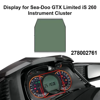 1pcs Display LCD Pixel Reparação Para o Sea-Doo GTX RXT 2009-2012 Multifunções Digital com Medidor de LCD Medidor de Instrumentos