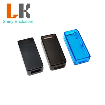 LC-USB07 Quente da Venda de Plástico Pequeno Eletrônica estojo de Usb Caixas de Junção Usb Pequeno Invólucro de Plástico do Pwb do Projeto Caixa de 53x24x14mm