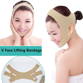 Levantando E Apertando a Face Dispositivo de Elevação Facial Lifting E Firmeza Curativo Reduzir o Queixo Duplo Anti-rugas Máscara de Cuidados de Beleza