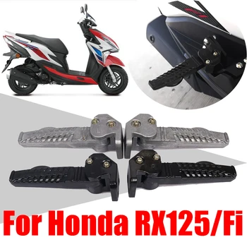 Para a Honda, RX125 RX125Fi RX 125 Fi Acessórios da Motocicleta Passageiro Traseiro Pedal de Pinos de apoio para os Pés Footpeg apoios para os pés e apoios para os Pés