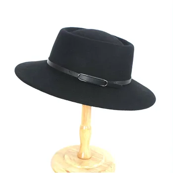 2022 chapéu de Lã round top Chapéus de Fedora para mulheres de chapéus de feltro Popular hat única homens fresco agradável bela mulher de chapéu para 2021