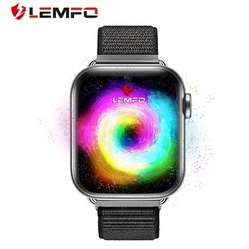 LEMFO LEM10 4G Smart Watch Homens Telefone Android 7.1 4GB+64GB Suporte GPS / wi-Fi / cartão SIM / Monitor de Ritmo Cardíaco Câmara Smartwatch