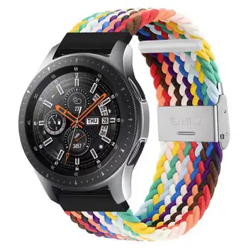 20mm 22mm cinta de nylon compatível para Samsung galaxy watch3/Ativo 2/Amazfit gtr confortável pulseira pulseira para Huawei assistir GT2