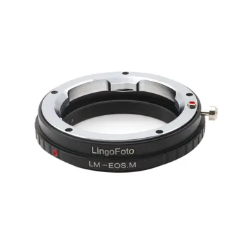 LingoFoto LM-EOS Adaptador de Montagem Anel para Leica M-mount lente para Canon EOS M EF-M-mount camera