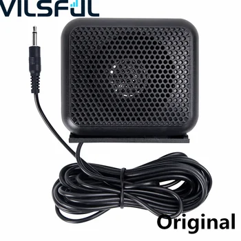 NSP-100 alto-Falante Externo Pequeno alto-Falante Móvel, Microfone de Rádio para Kenwood aparelho de Radioamador de auto-Rádios Altifalante