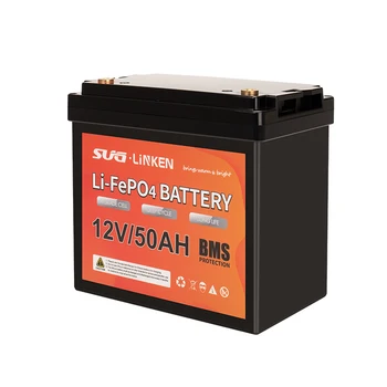 50Ah de 12,8 V LiFePO4 Bateria do Ferro do Lítio de Alta Capacidade de Lítio, Bateria de Armazenamento de Energia Nova A+ célula