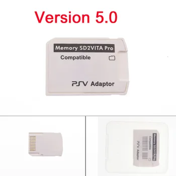 Para PSVita Jogo Card1000/2000 PSV Adaptador 3.60 Sistema SD Micro SD card Versão 5.0 SD2VITA Para o PS Vita Cartão de Memória TF
