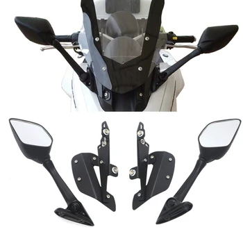 Para a YAMAHA NMAX 155 NMAX 125 Moto Espelhos retrovisores pára-brisa Suporte de Modificação dos Acessórios da Motocicleta