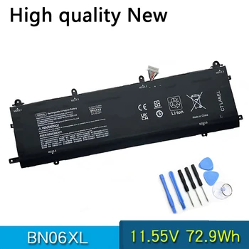 NOVA Bateria de Alta qualidade BN06XL HSTNN-IB9A Para o HP Spectre X360 15-EB Conversível 15-EB L68235-1C 1 L68299-005 11.55 V De 72,9 Wh