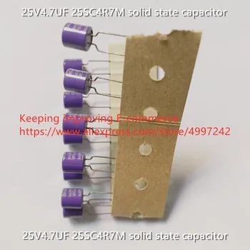 Novo Original 100% 25V4.7UF 25SC4R7M de estado sólido capacitor (Indutor)
