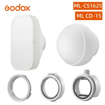 Godox M-CD15 M-CS1625 Difusor de Cúpula Softbox Tenda Com 3 Adaptadores Para a Fotografia de Iluminação do Diodo emissor de Luz de Flash Para Fotografia de Estúdio Kits