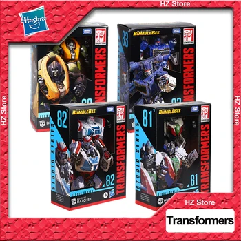 Hasbro Transformers Movie Studio 6 Série SS81 83 85 Wheeljack Soundwave Arcee Classe Abelha Figura de Ação do Brinquedo