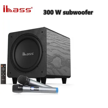 300W ibass de fibra coaxial universal principal home falante Bluetooth subwoofer ligado ao active alto-falante passivo adequado para TV