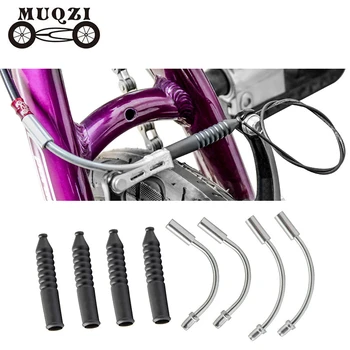 MUQZI Mountain Bike V-brake Conduit IAMOK V Freio de Cotovelo Com Luva de Borracha Peças de Bicicleta