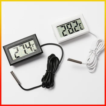 5PCS Mini digital lcd interno conveniente sensor de temperatura medidor de umidade termômetro higrômetro calibre