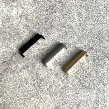 10 peças de Aço Inoxidável de 20mm 22mm de Largura Conector Para a Apple Assistir a Samsung Fitbit Garmin Universal Pulseira de Substituição do Adaptador