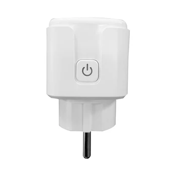LSPA9 Smart Plug Mini 2.4 GHz WiFi Smart Tomada UE Adaptador sem Fios de Voz Remoto de Controle de Controle de Voz para iOS Android